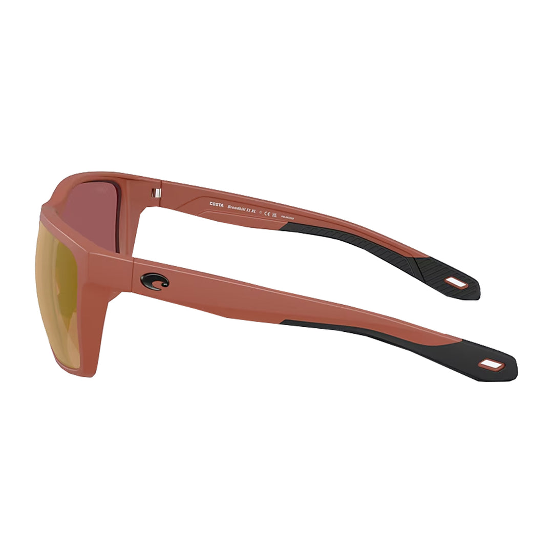 Costa Broadbill II XL Matte Terra Cotta Gold Mirror 580G