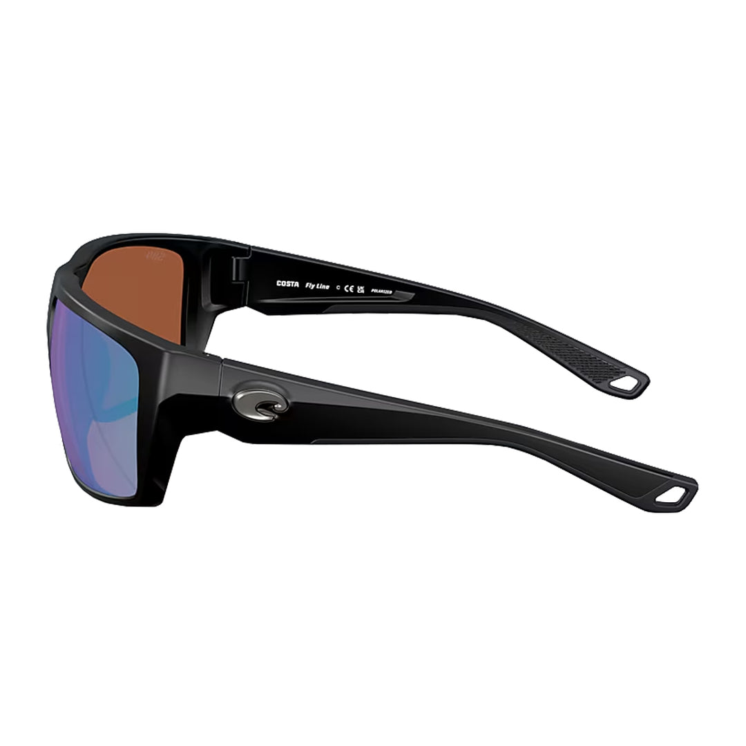 Costa Fly Line Matte Black Green Mirror 580G