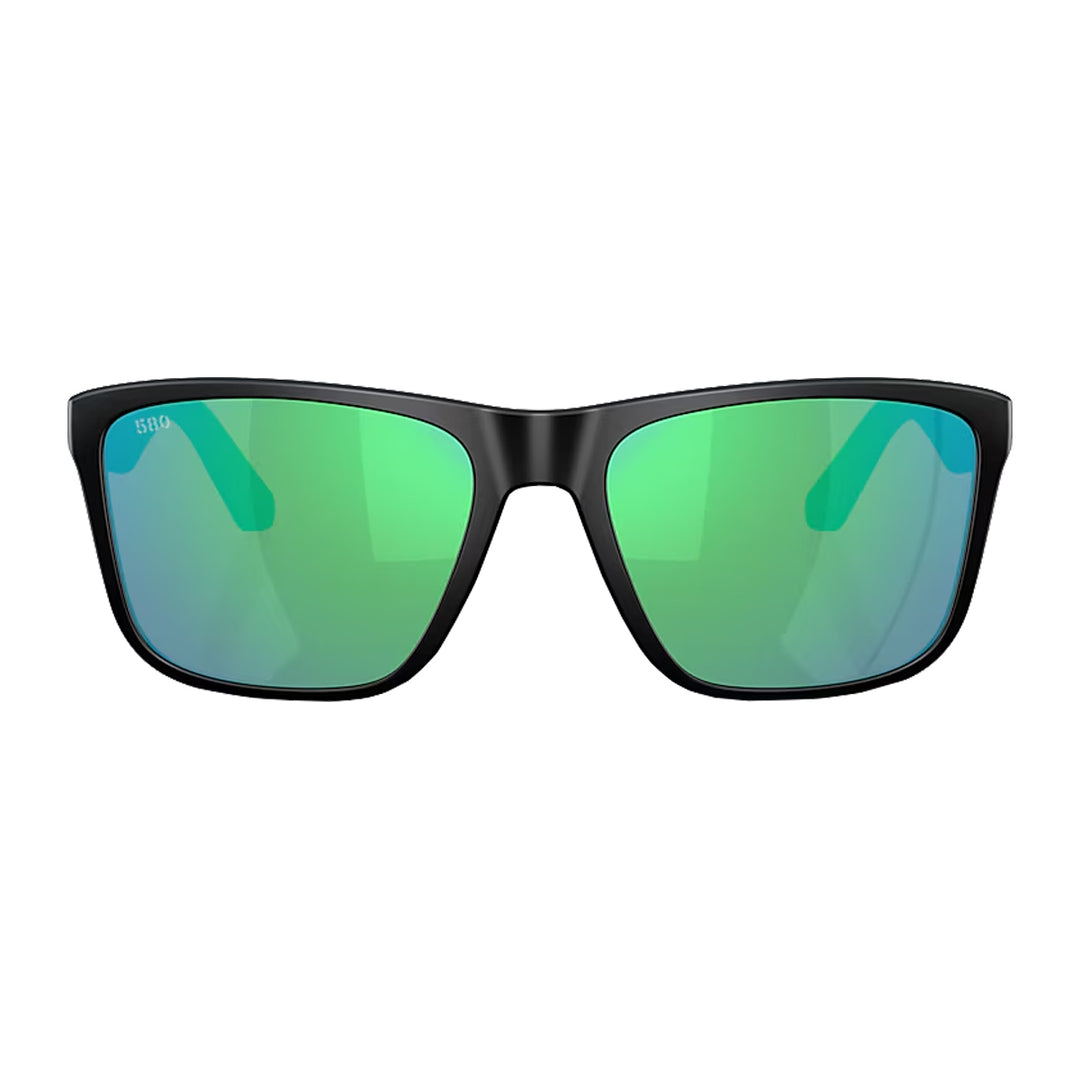 Costa Los Alijos Matte Black Green Mirror 580G