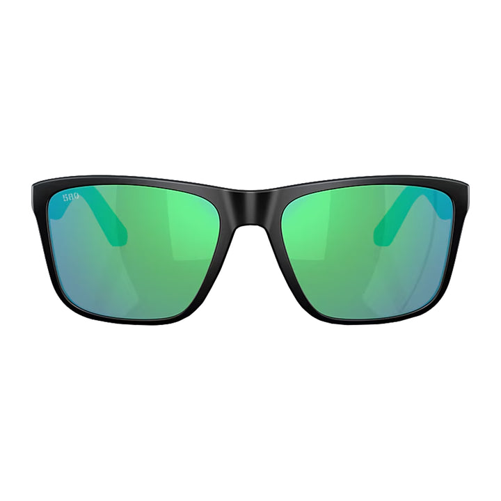Costa Los Alijos Matte Black Green Mirror 580G