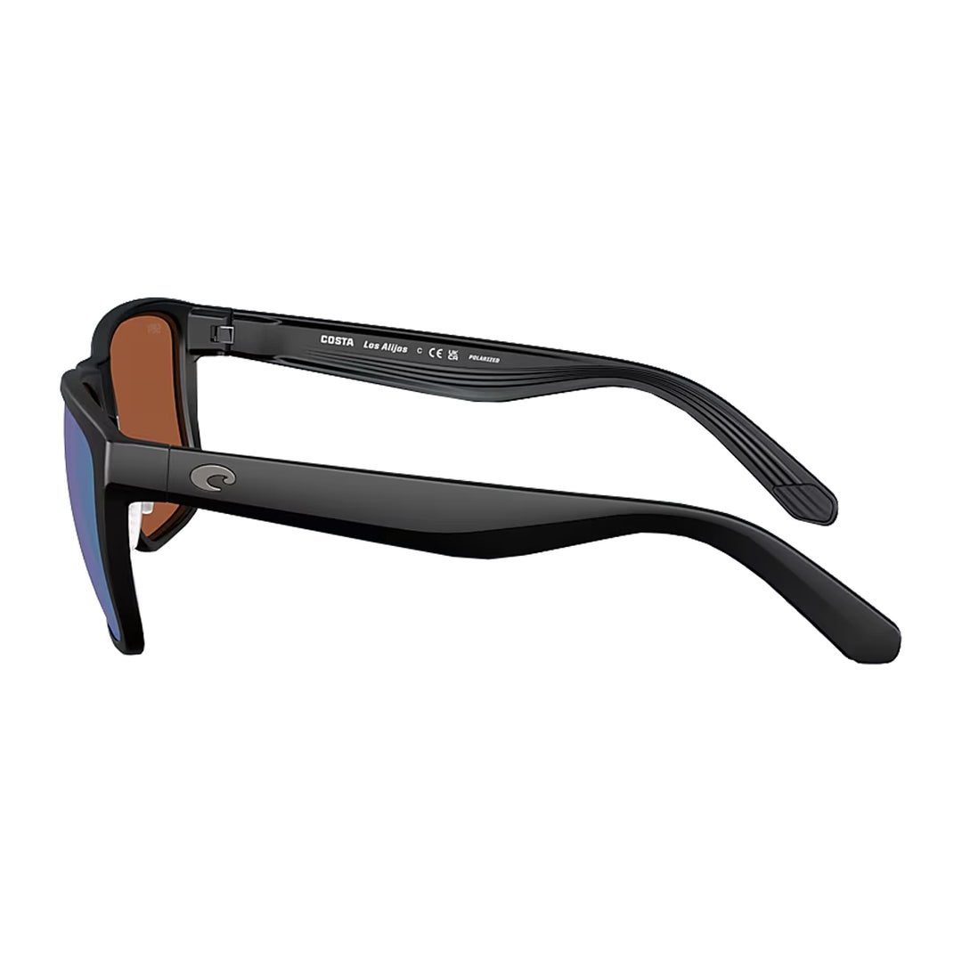Costa Los Alijos Matte Black Green Mirror 580G