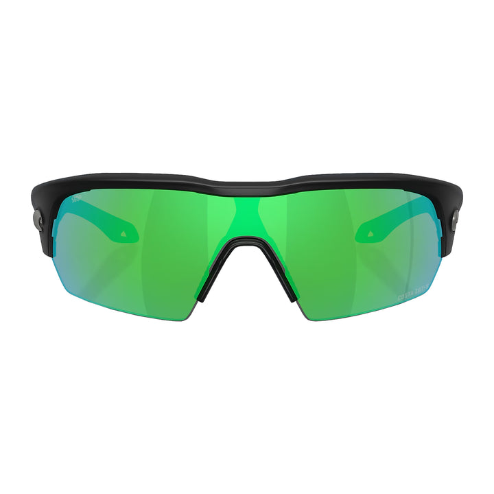 Costa Pilothouse Pro Matte Black Green Mirror 580P