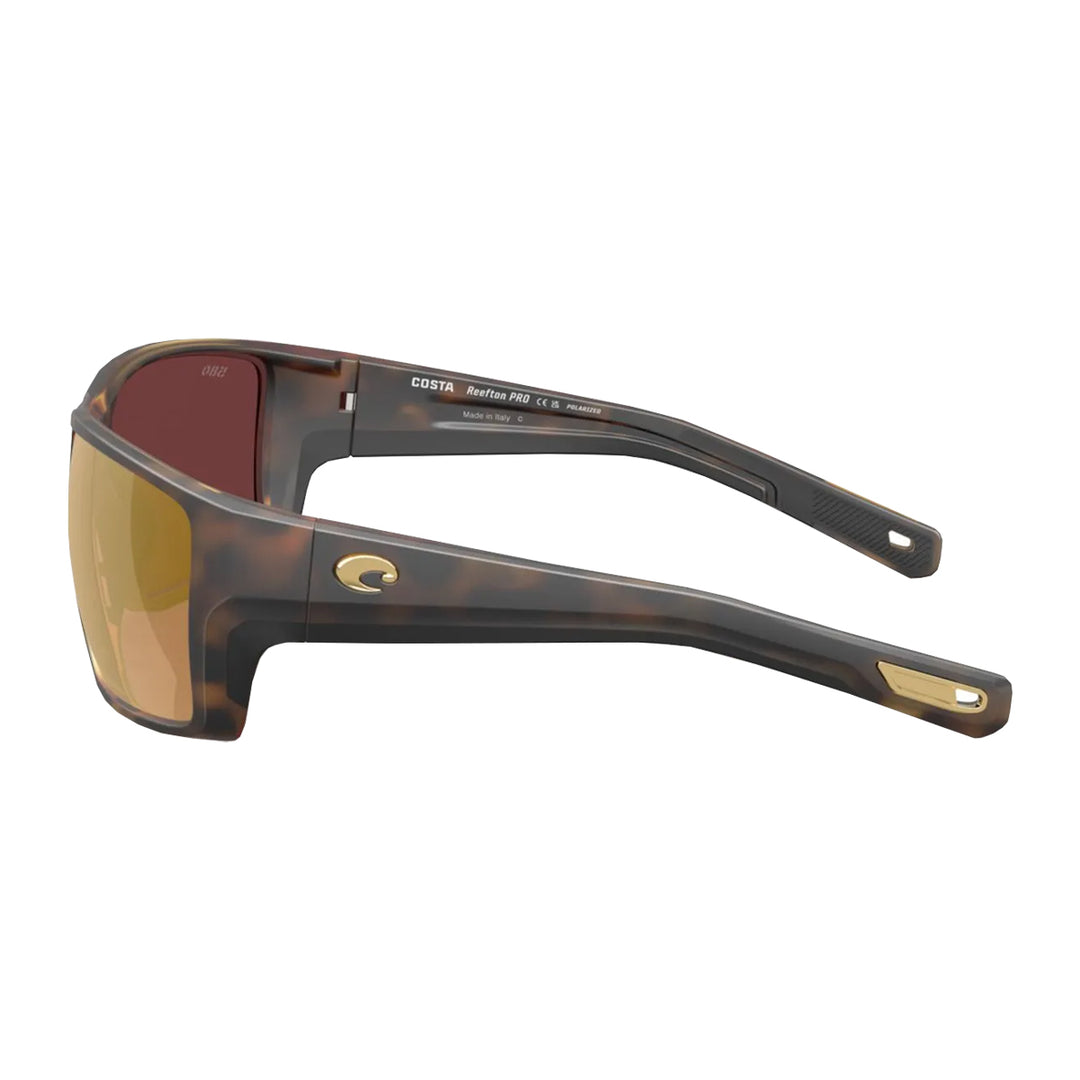 Costa Reefton Pro Matte Tortoise Gold Mirror 580G