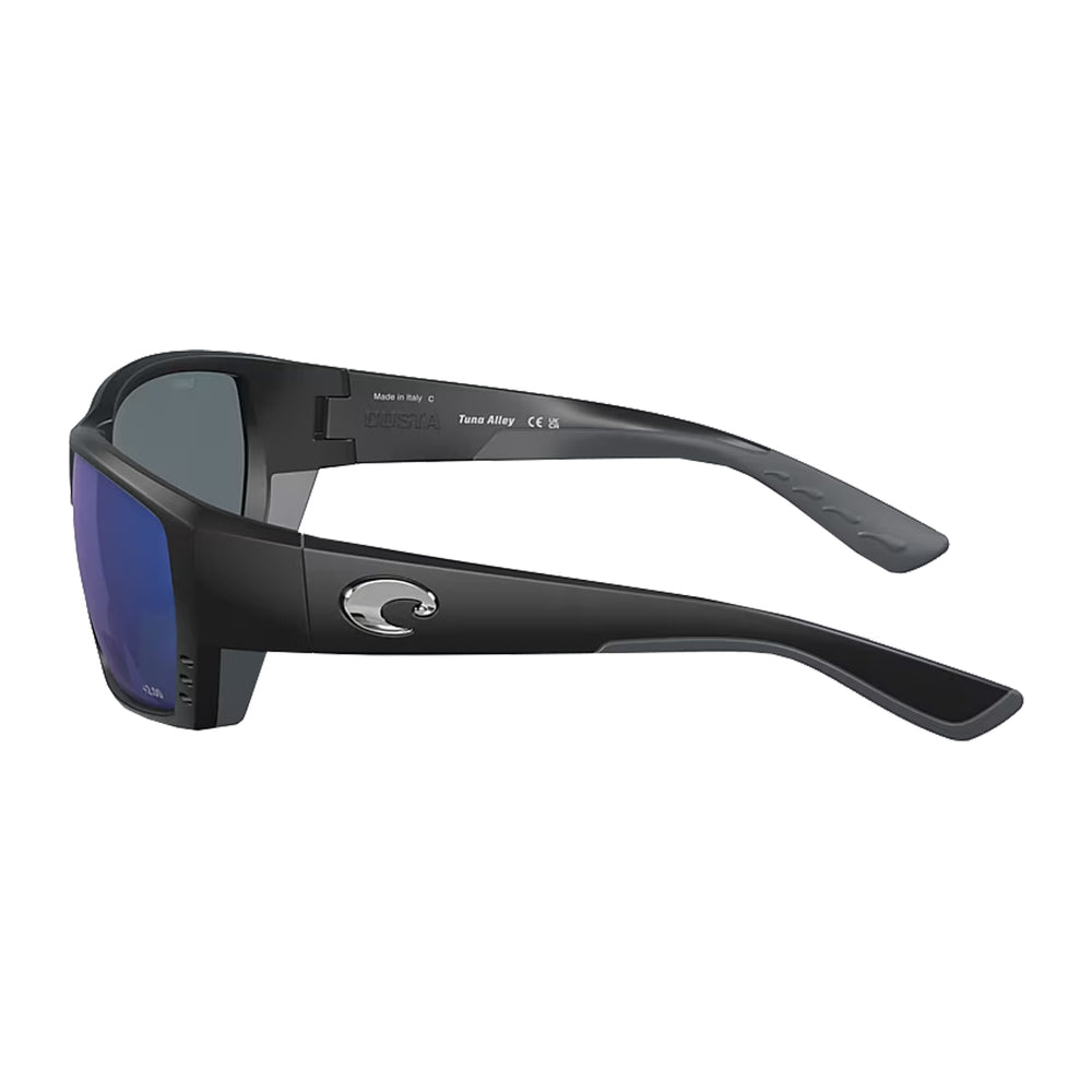 Costa Tuna Alley Readers Matte Black Blue Mirror C-Mate