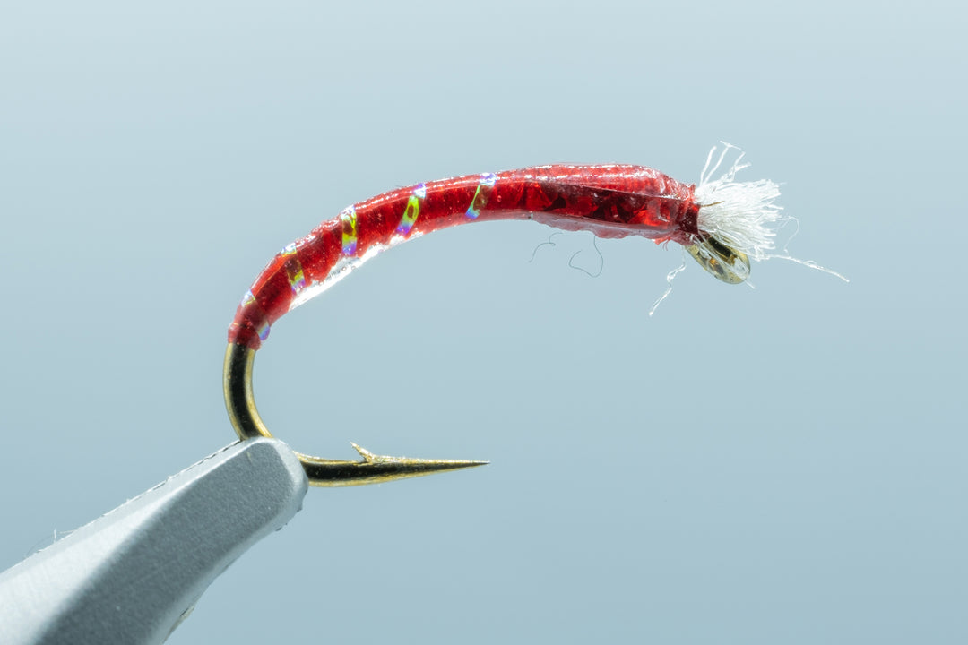 3D Glass Chironomid Red #10