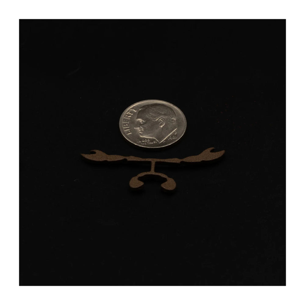 Finatics Fly Co. Cajun Blue Crab Flats Dark Brown