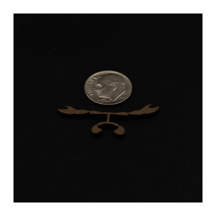 Finatics Fly Co. Cajun Blue Crab Flats Dark Brown