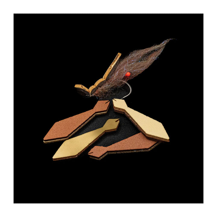 Finatics Fly Co. Cajun Shrimp Body Tan/Brown