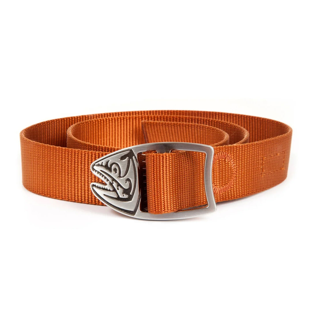 Fishpond Dorsal Fin Webbing Belt Burnt Orange