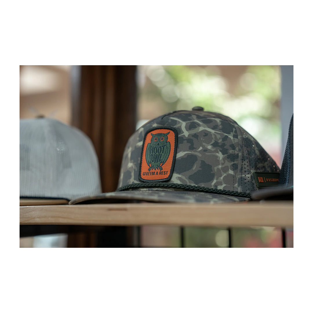 Fishpond Hoot Owl Hat Overcast Camo