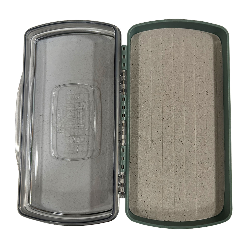 Fishpond MRFC Logo Tacky Pescador Fly Box Medium Clear Dynamic Foam Dynamic Foam