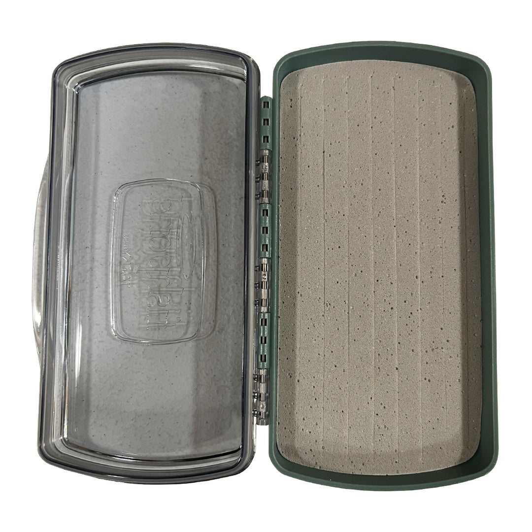 Fishpond MRFC Logo Tacky Pescador Fly Box Medium Clear Dynamic Foam Dynamic Foam