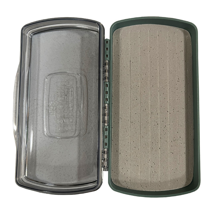 Fishpond MRFC Logo Tacky Pescador Fly Box Medium Clear Dynamic Foam Dynamic Foam
