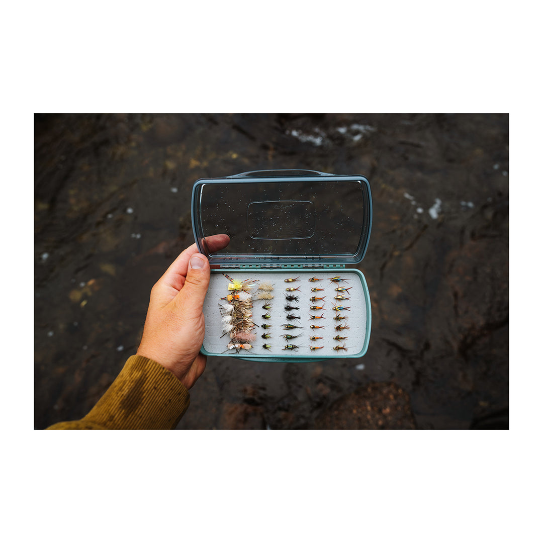 Fishpond Tacky Pescador Fly Box Medium Clear Dynamic Foam