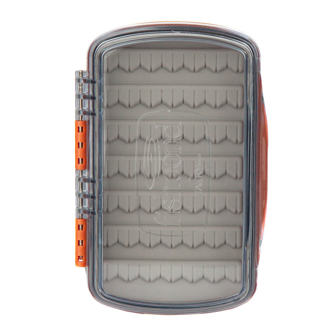 Fishpond Tacky Pescador Fly Box Small Clear Burnt Orange