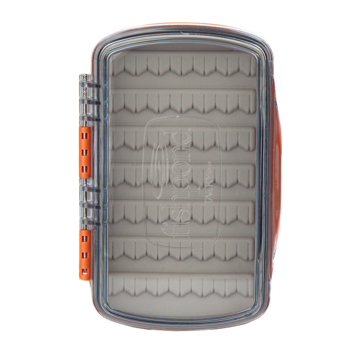 Fishpond Tacky Pescador Fly Box Small Clear Burnt Orange