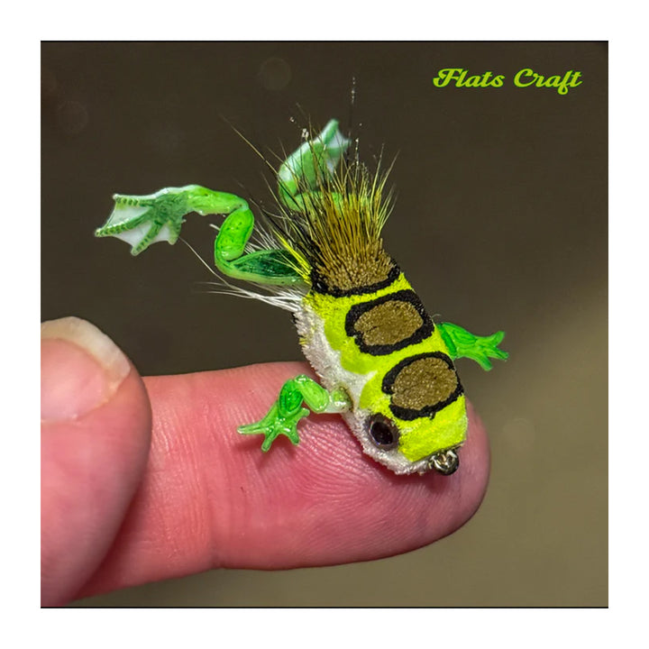 Flats Craft Frogger Frames Translucent Green Small