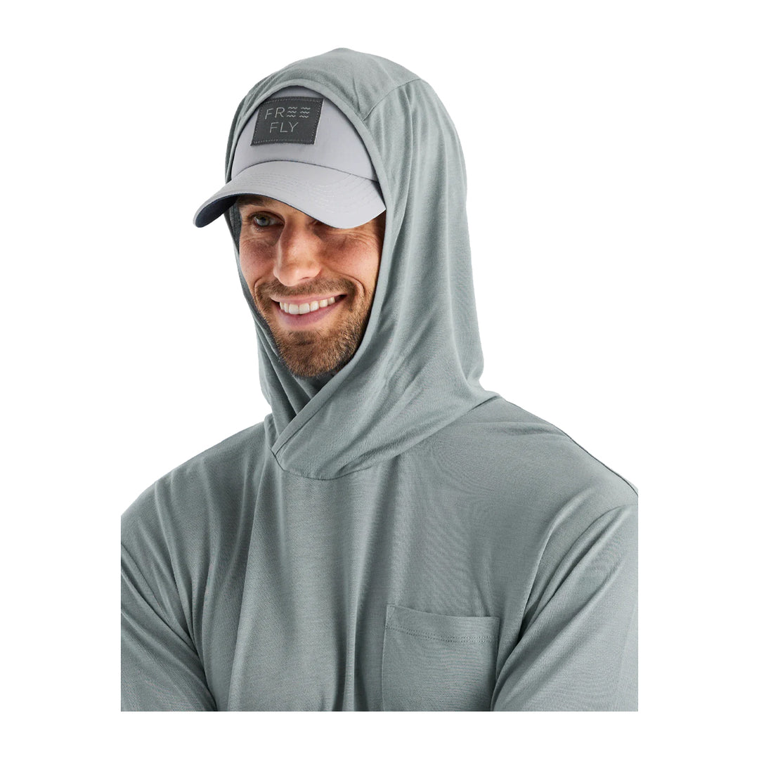 Free Fly Bamboo Lightweight Hoodie Slate