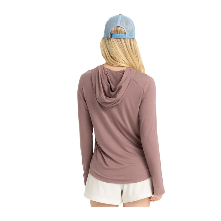 Free Fly Womens Bamboo Shade Hoodie II Fig