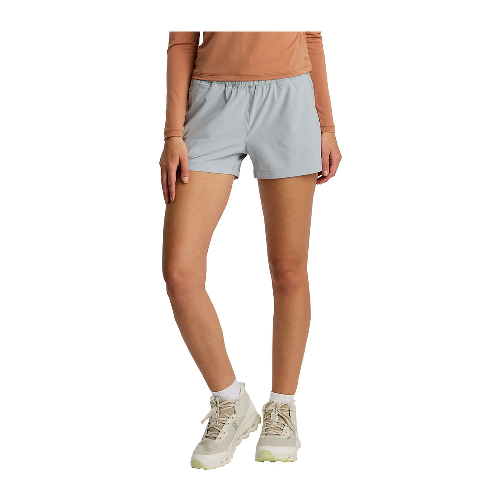 Free Fly Womens Pull-On Breeze Short Aspen Grey