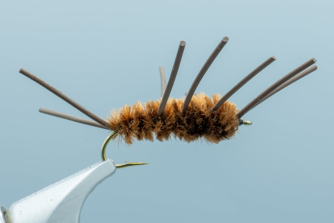 Rubber Leg Brown - 1 Doz. #10 - 1 Doz.