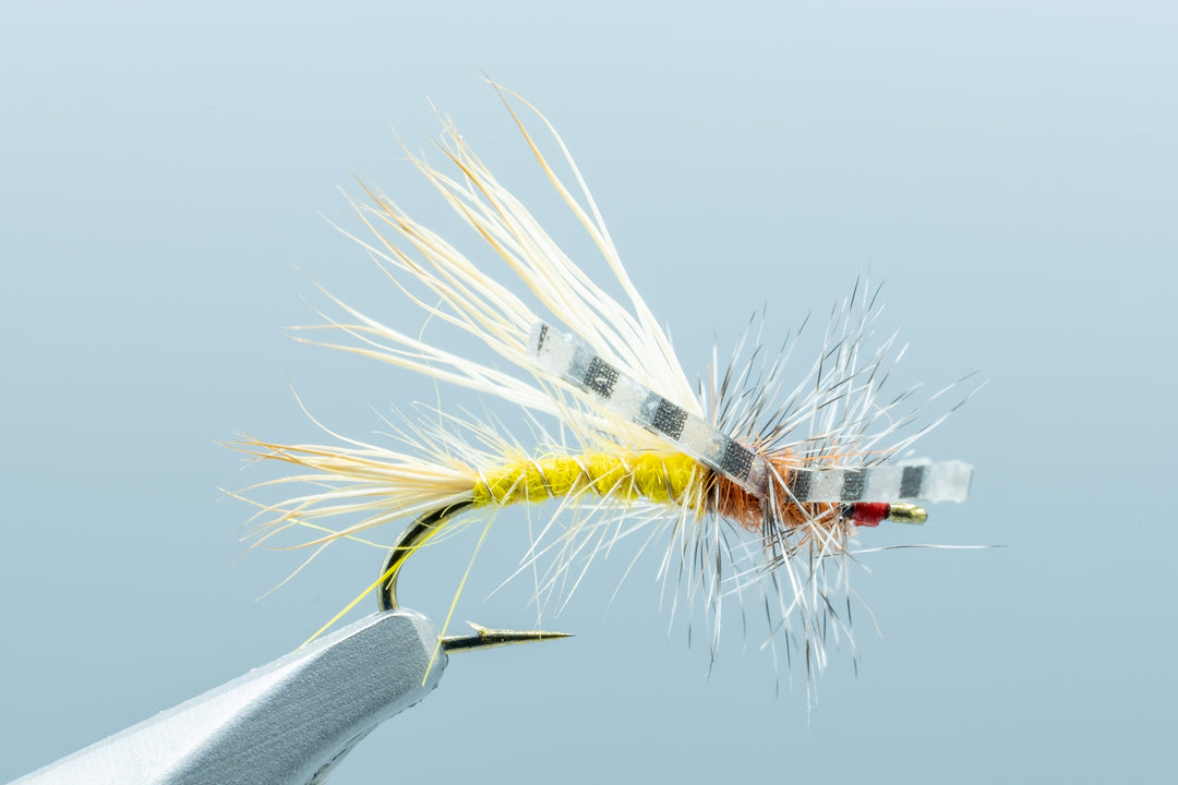 Stimulator Yellow/Orange Black & Gray Rubber Micro Leg - 1 Doz. #16 - 1 Doz.