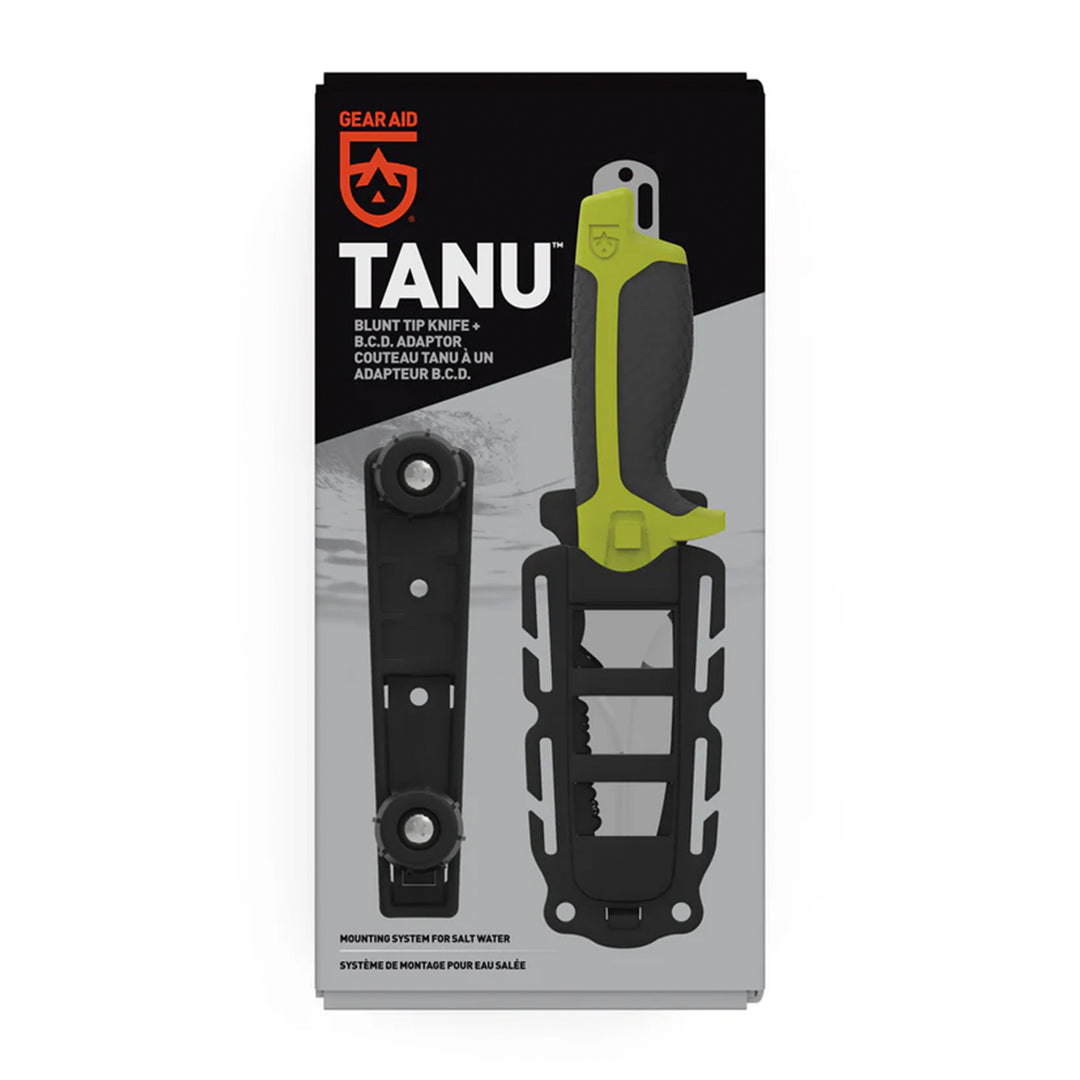 Gear Aid Tanu Blunt Tip Knife Nav Green
