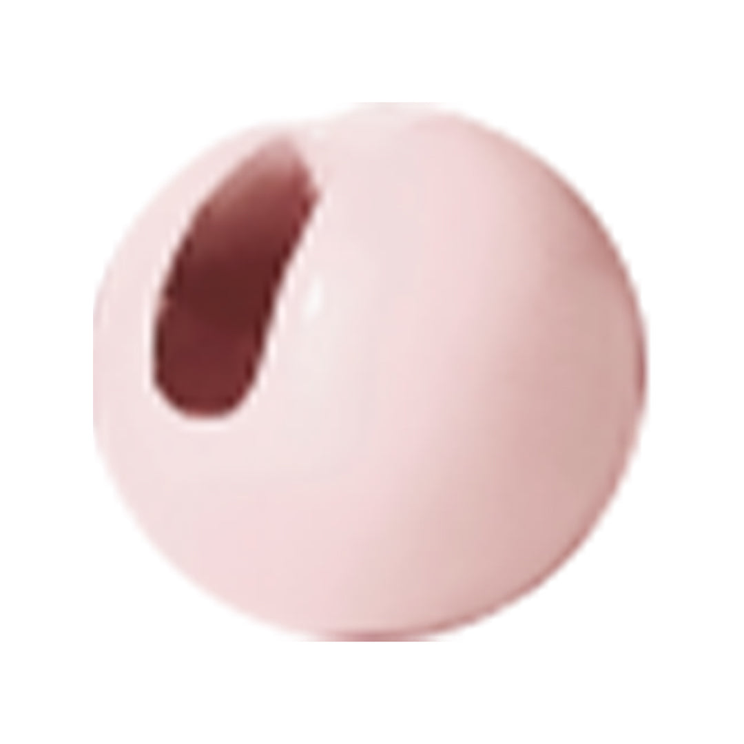 Hanak Tungsten Slotted Beads Fluoro+ Light Pink