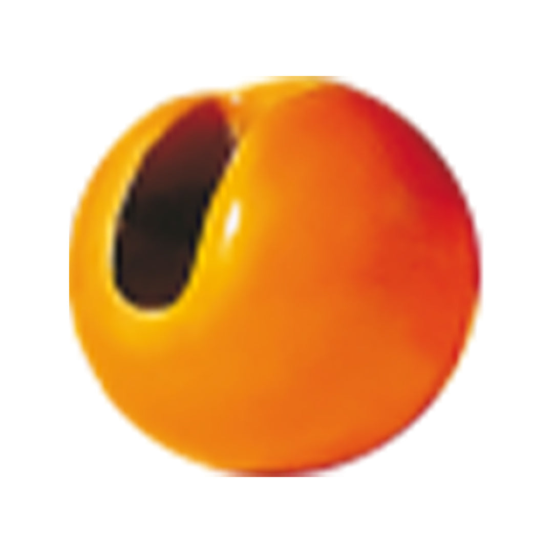 Hanak Tungsten Slotted Beads Fluoro+ Orange