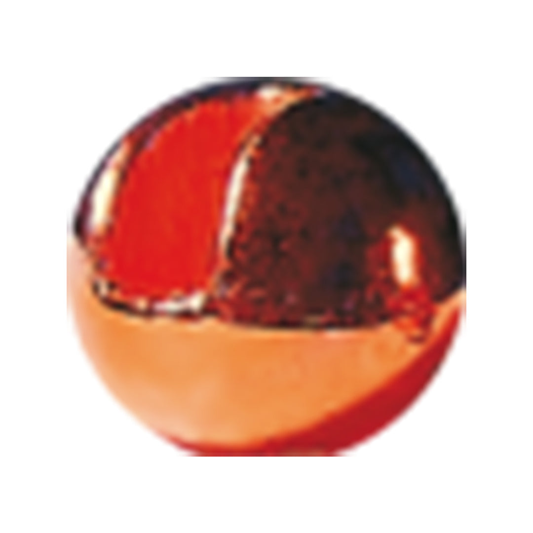 Hanak Tungsten Slotted Beads Round+ Copper