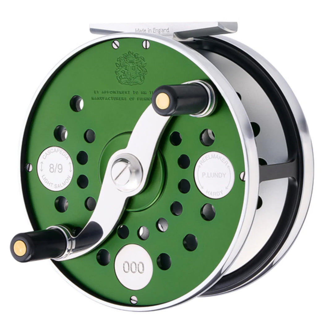 Hardy Cascapedia LE MKV Reel Green/Silver/Black 4" Diameter 8/9wt