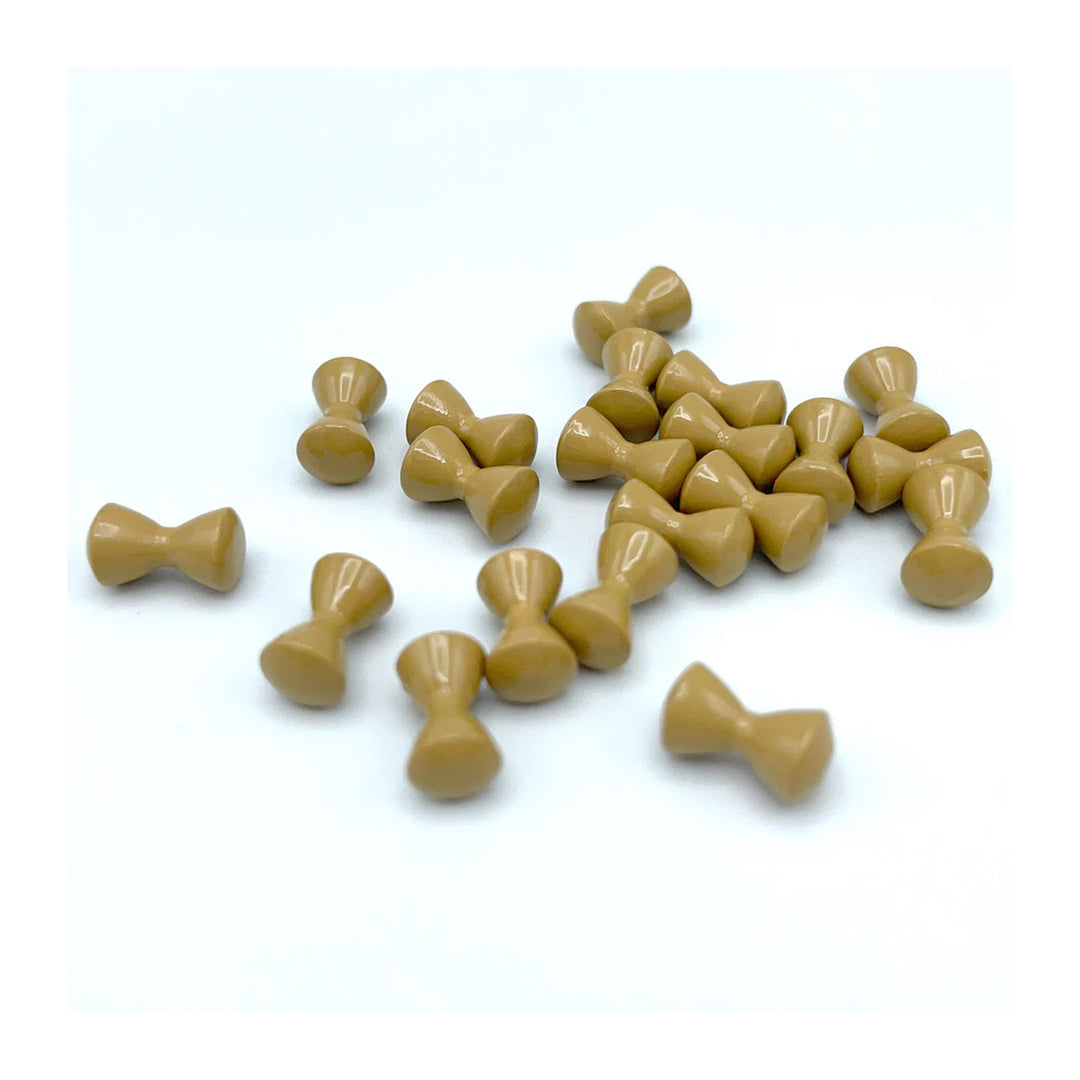 Hareline Brass Eyes Tan