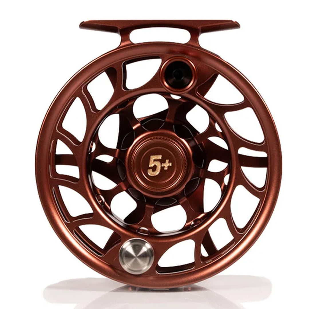 Hatch Iconic 5 Plus Fly Reel Rust with Gold Collection