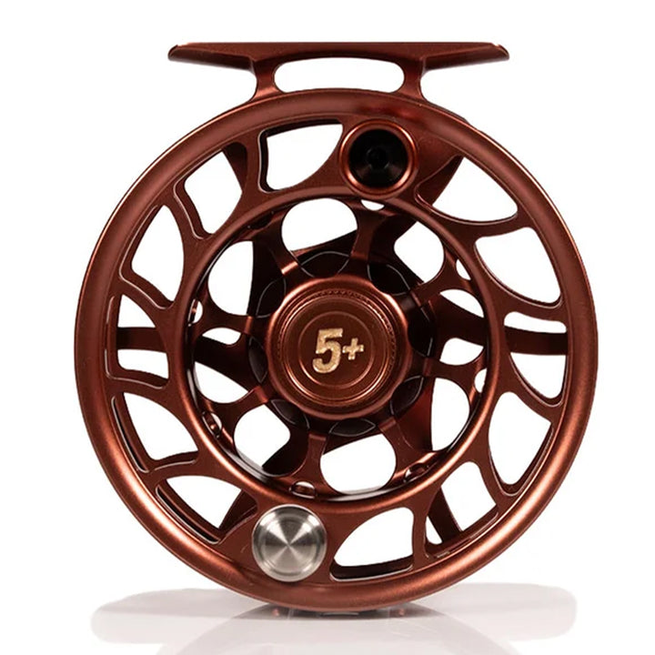 Hatch Iconic 5 Plus Fly Reel Rust with Gold Collection