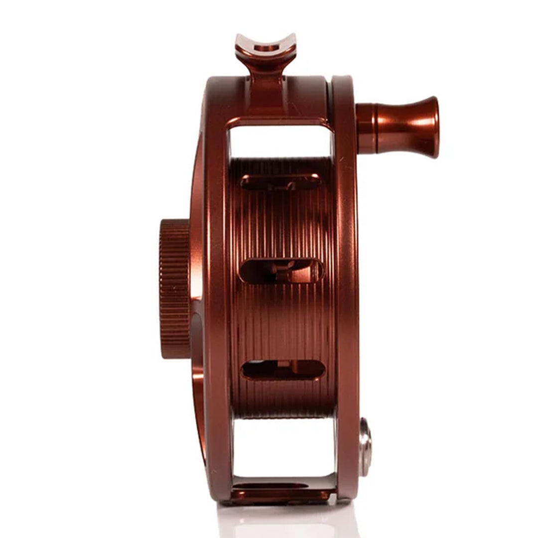 Hatch Iconic 5 Plus Fly Reel Rust with Gold Collection