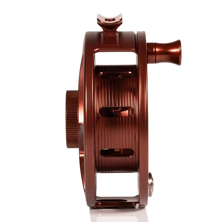 Hatch Iconic 5 Plus Fly Reel Rust with Gold Collection