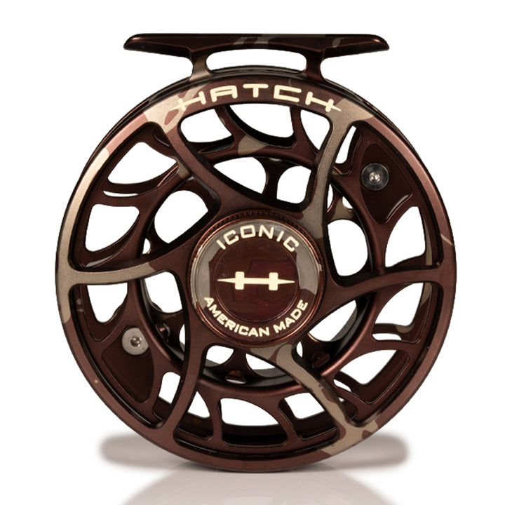 Hatch Iconic Fly Reel 5 Plus Camo/Bone White