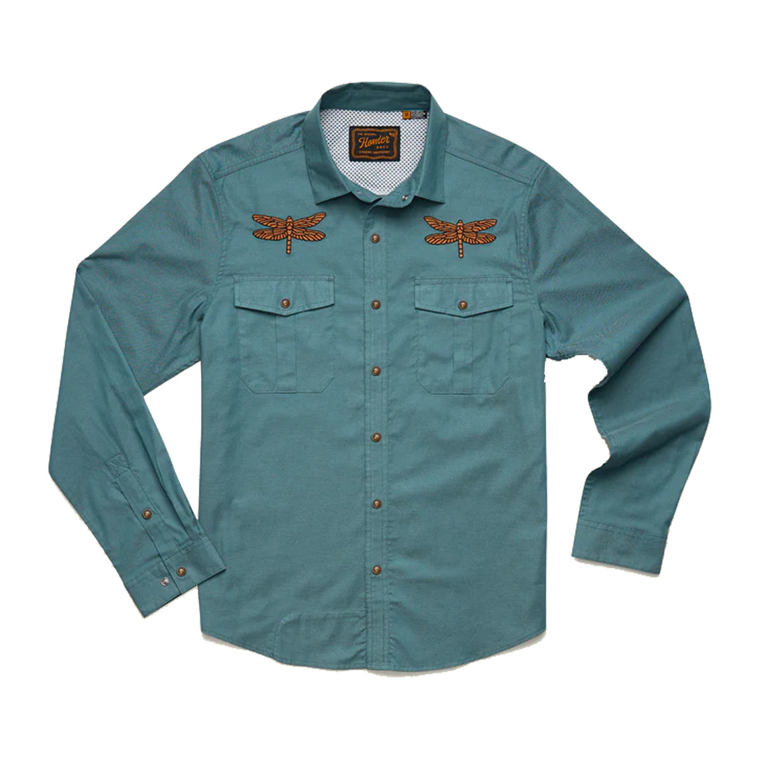 Howler Bros Gaucho Snapshirt - Enter the Dragons