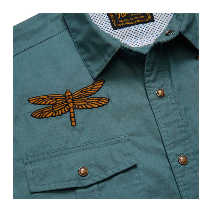 Howler Bros Gaucho Snapshirt - Enter the Dragons
