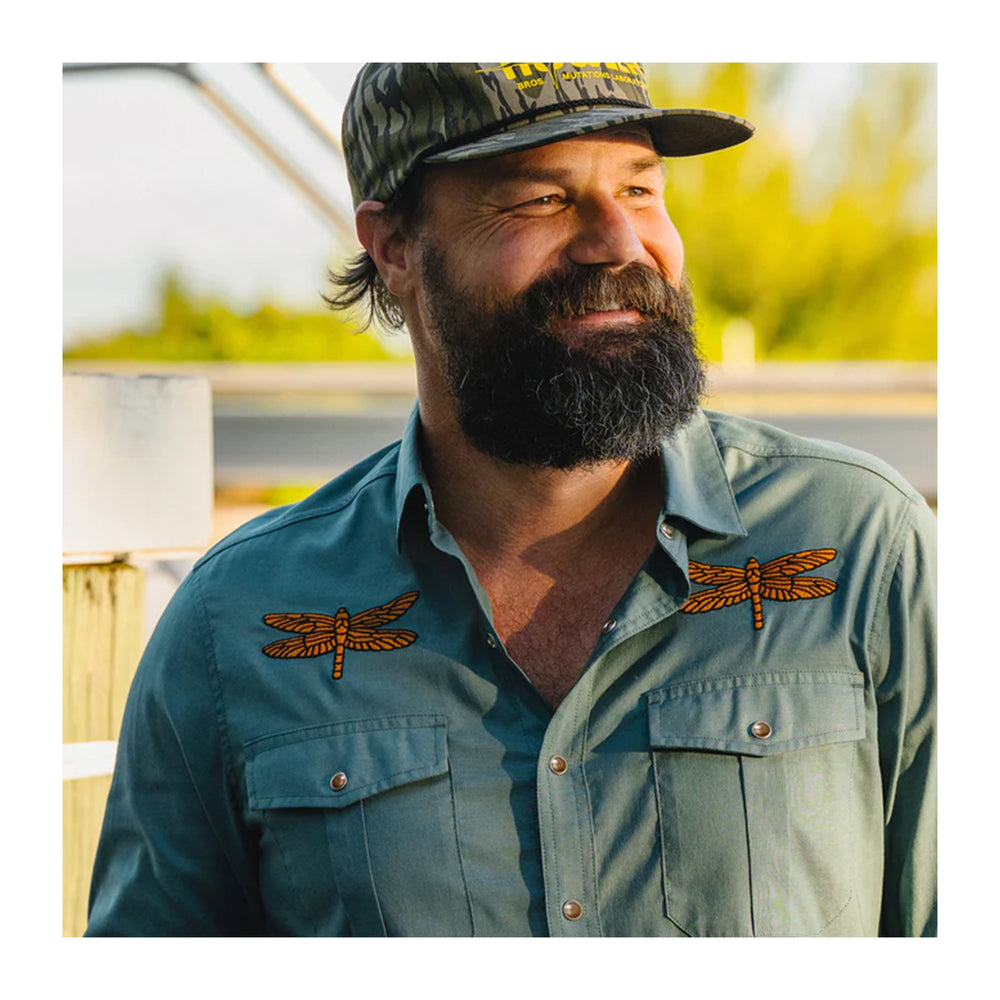 Howler Bros Gaucho Snapshirt - Enter the Dragons