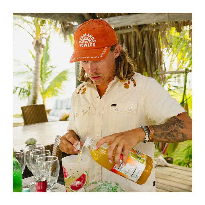 Howler Bros Standard Hats - Hermanos Script : Pumpkin