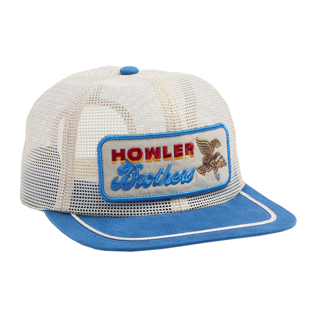 Howler Bros Unstructured Snapback Hats - Feedstore : Osprey Prey : Stone / Blue