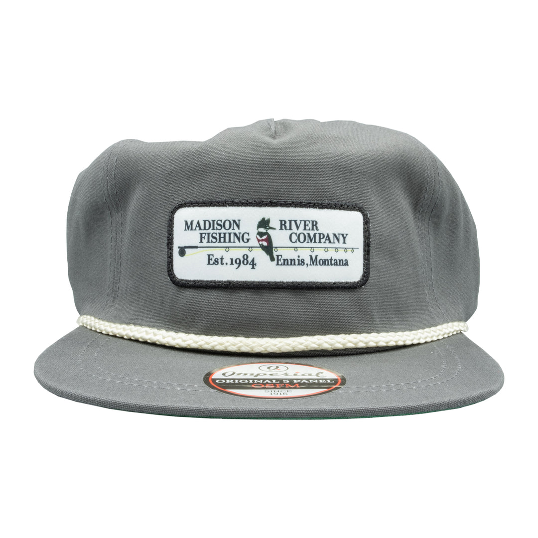 Imperial MRFC Logo The Original Rope Hat Graphite/Off-White