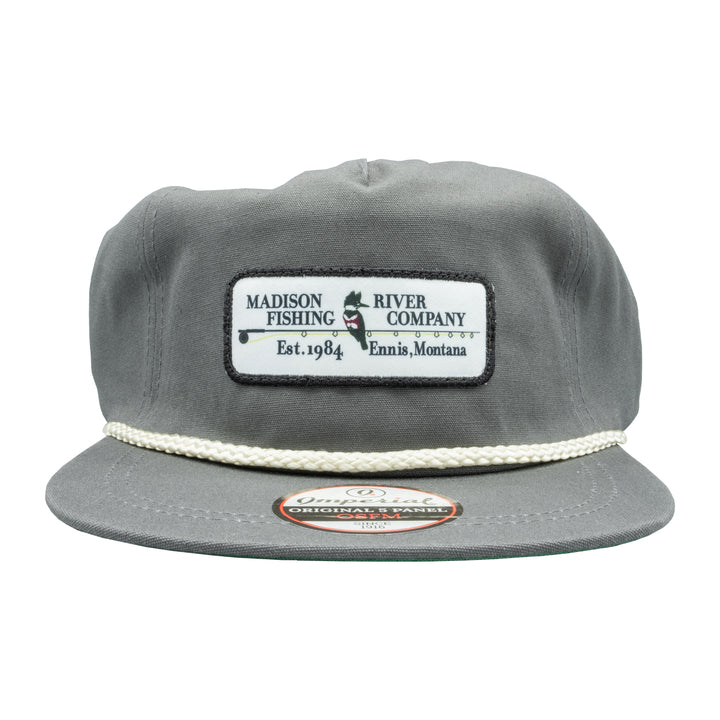Imperial MRFC Logo The Original Rope Hat Graphite/Off-White