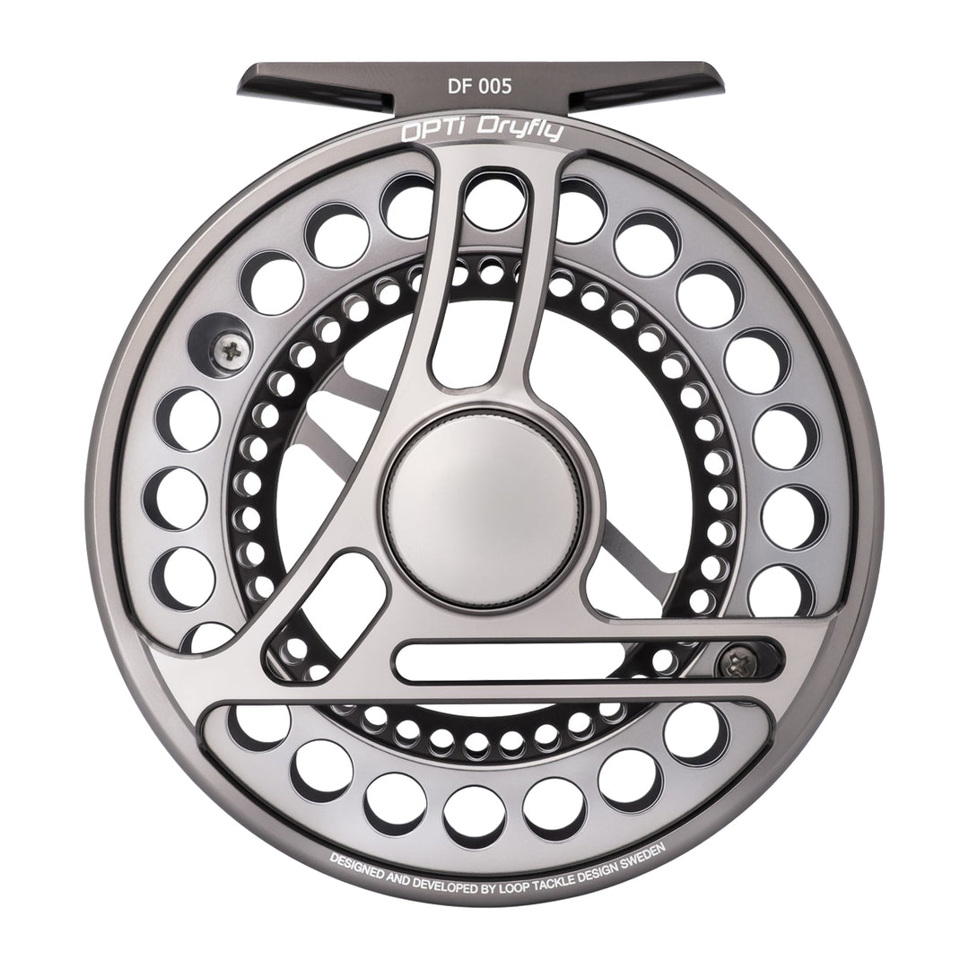 Loop Opti Reel #5 Dry Fly Mist Silver