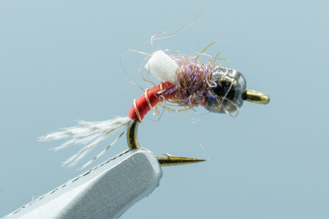 Lil Foamy Midge Red #20