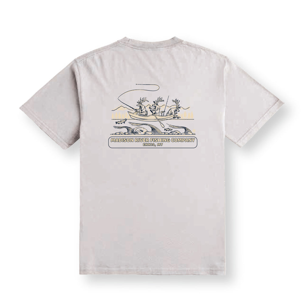 MRFC Logo Casey Underwood Elk Float S/S T-Shirt Pewter
