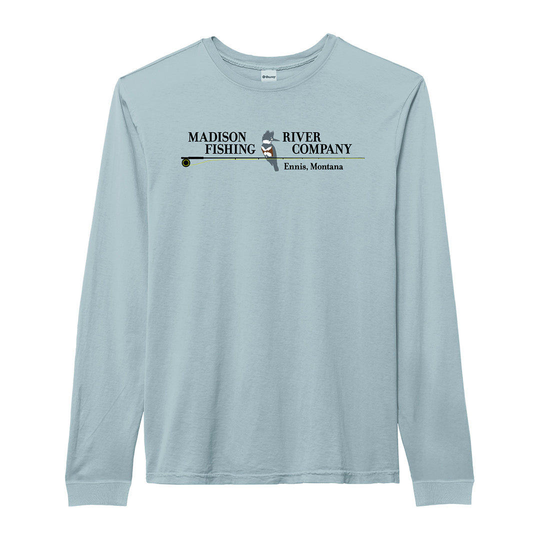 MRFC Logo L/S T- Shirt Blue Fog Chest Logo