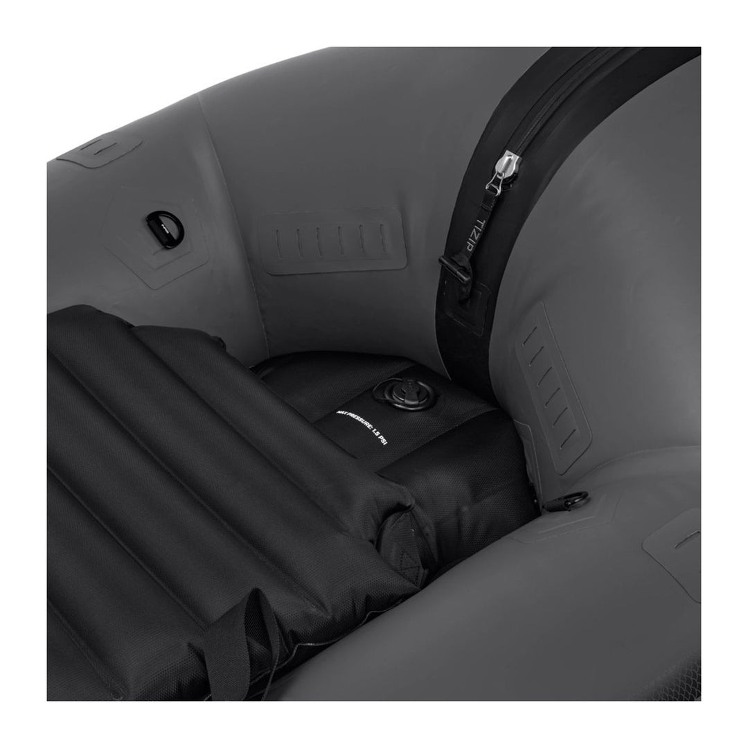 Riffle Packraft Smoke with Paddle