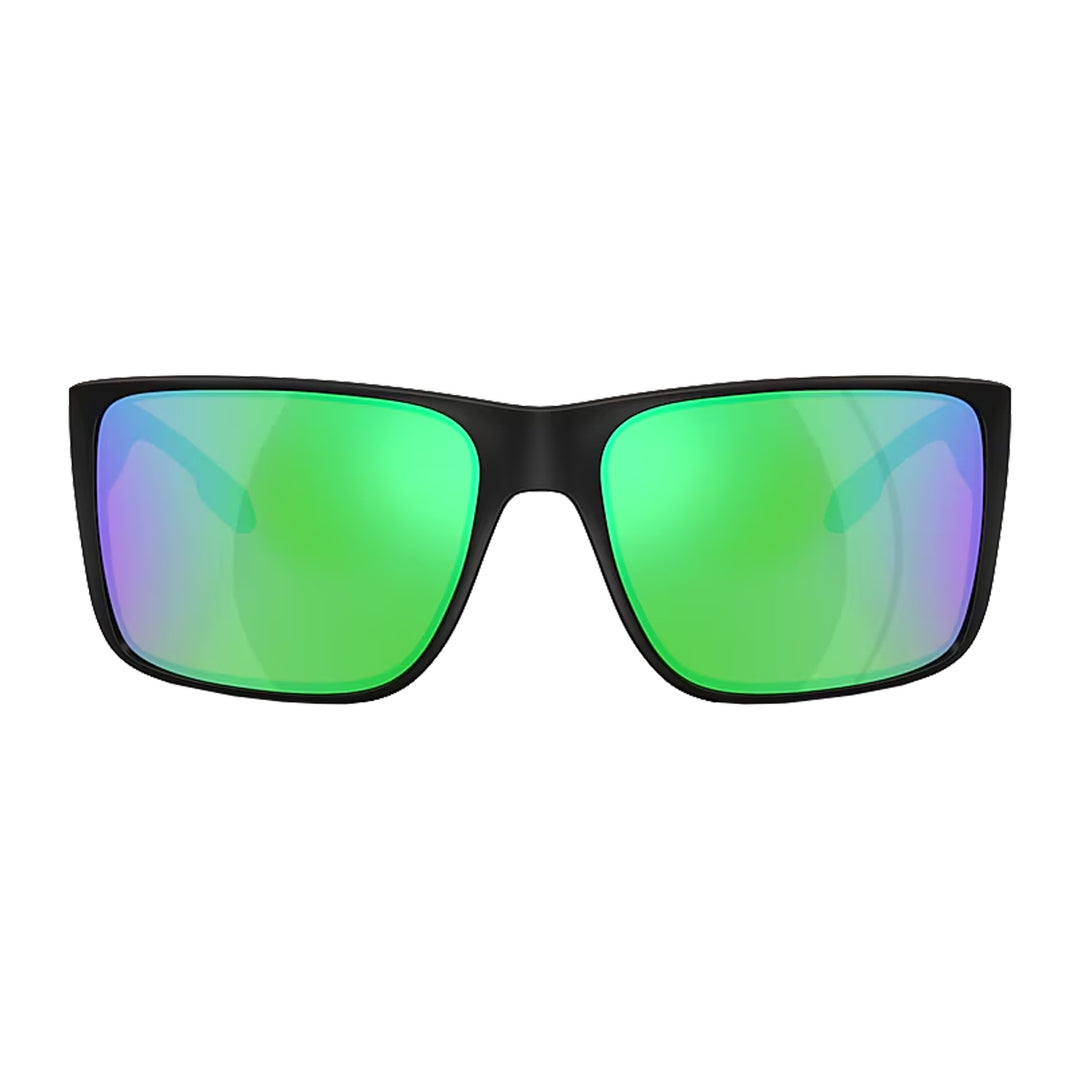 Native Badlands XL Matte Black Green Mirror Polarized